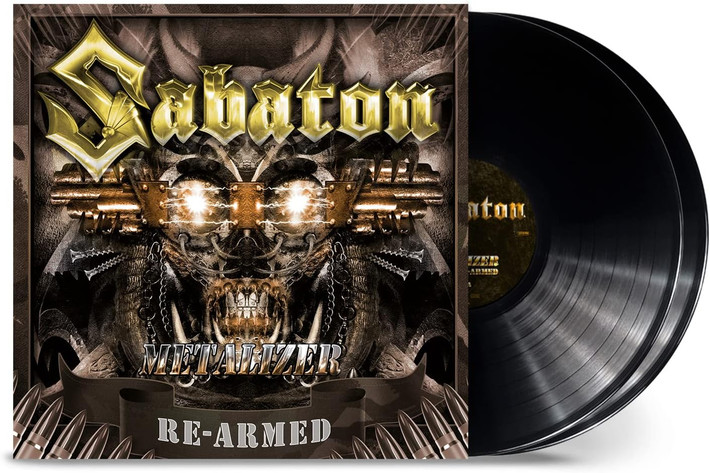 Sabaton 'Metalizer (Re-Armed)' 2LP Black Vinyl