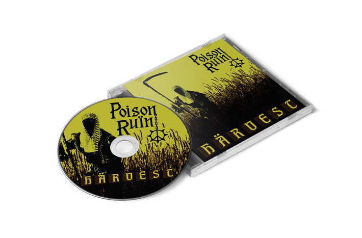 Poison Ruin 'Harvest' CD Jewel Case