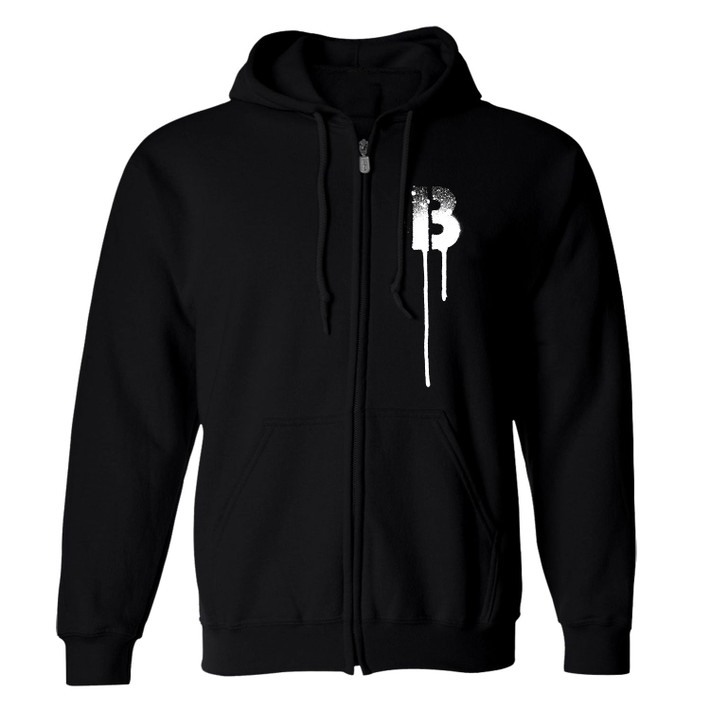 Boris 'Pink' (Black) Zip Up Hoodie - US Import