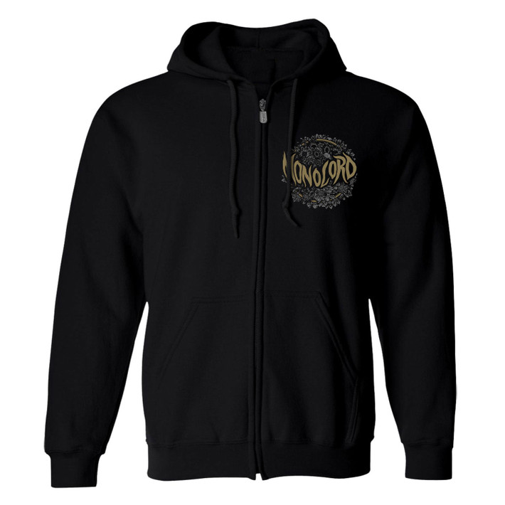 Monolord 'Your Time To Shine' (Black) Zip Up Hoodie - US Import