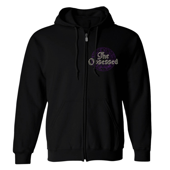 The Obsessed 'The Obsessed' (Black) Zip Up Hoodie - US Import