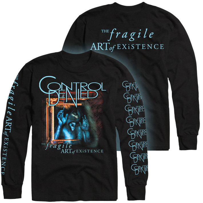Control Denied 'The Fragile Art Of Existence' (Black) Long Sleeve Shirt - US Import