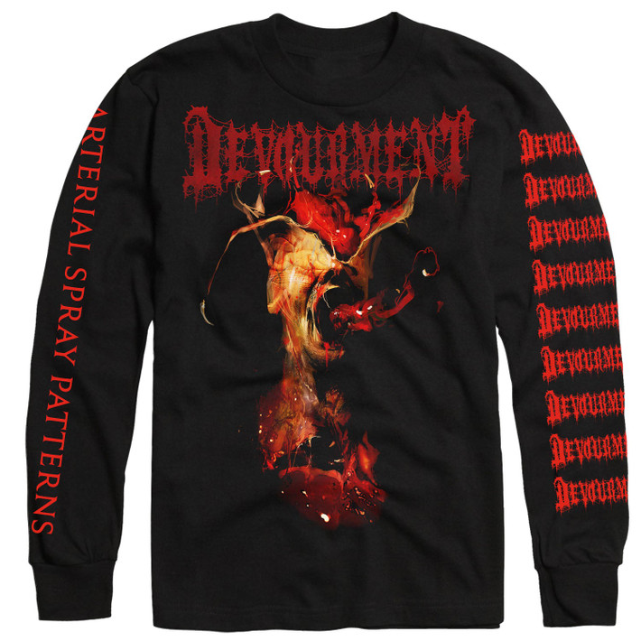Devourment 'Obscene Majesty' (Black) Long Sleeve Shirt - US Import
