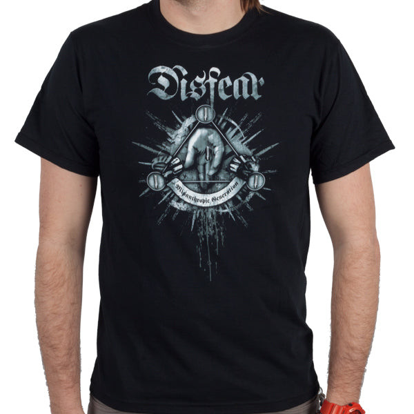 Disfear 'Misanthropic' (Black) T-Shirt - US Import