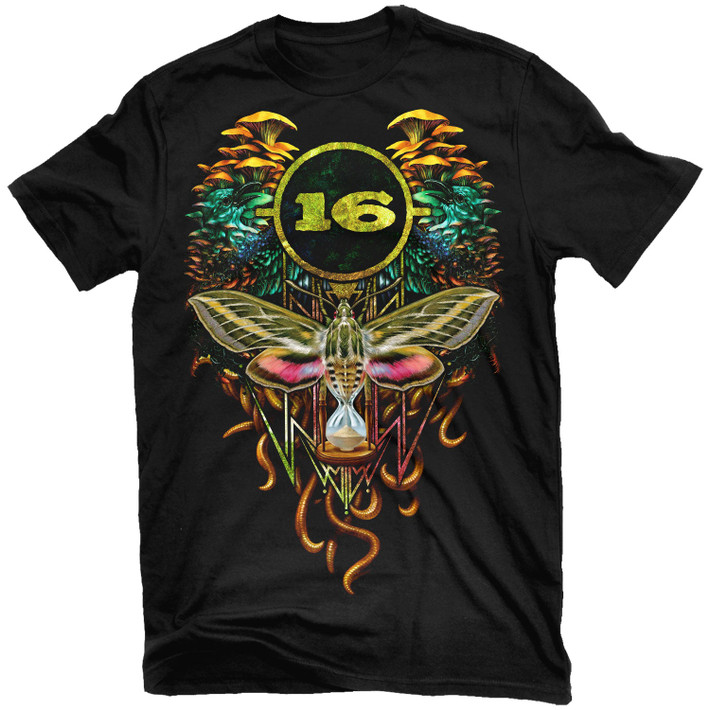 16 'Into Dust' (Black) T-Shirt - US Import