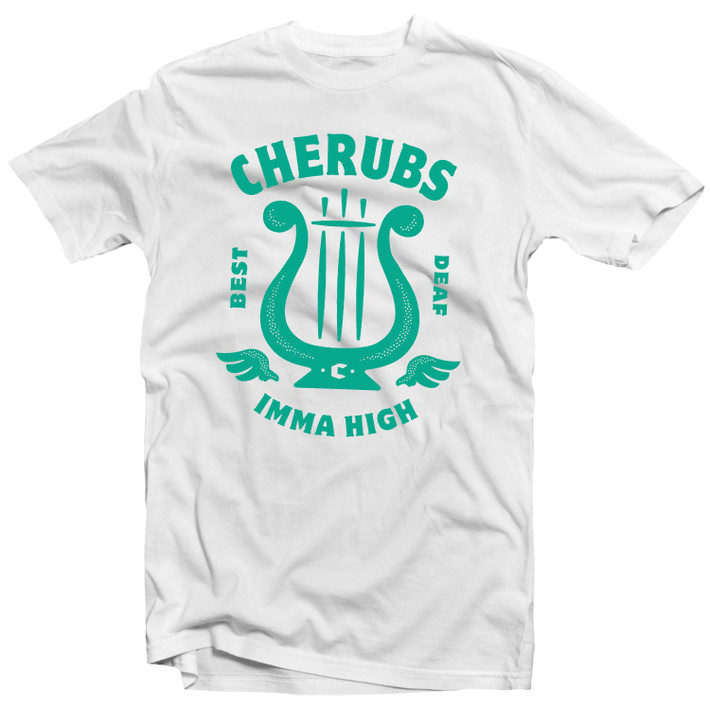 Cherubs 'Immaculada High' (White) T-Shirt - US Import