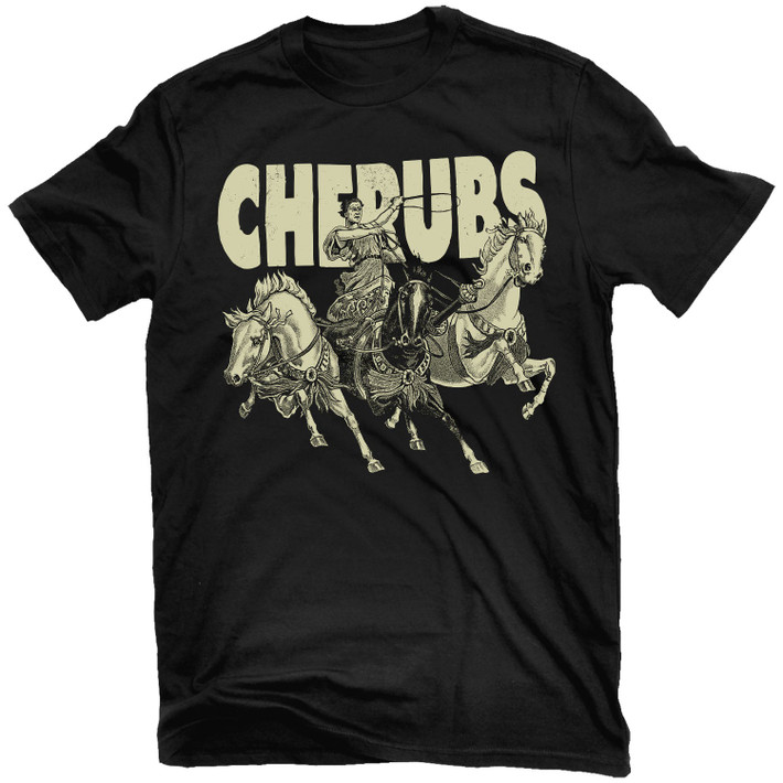 Cherubs 'SLO BLO 4 FRNZ & SXY' (Black) T-Shirt - US Import