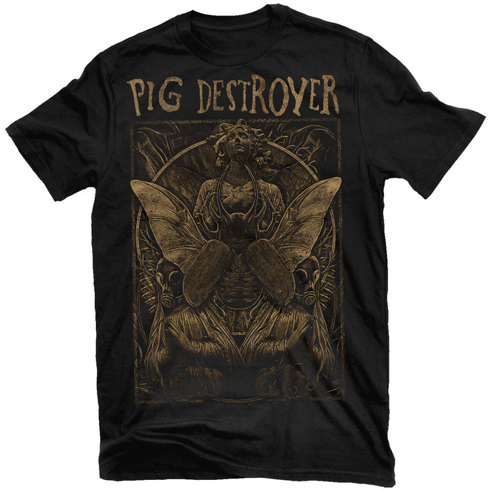 Pig Destroyer 'Amulet' (Black) T-Shirt - US Import