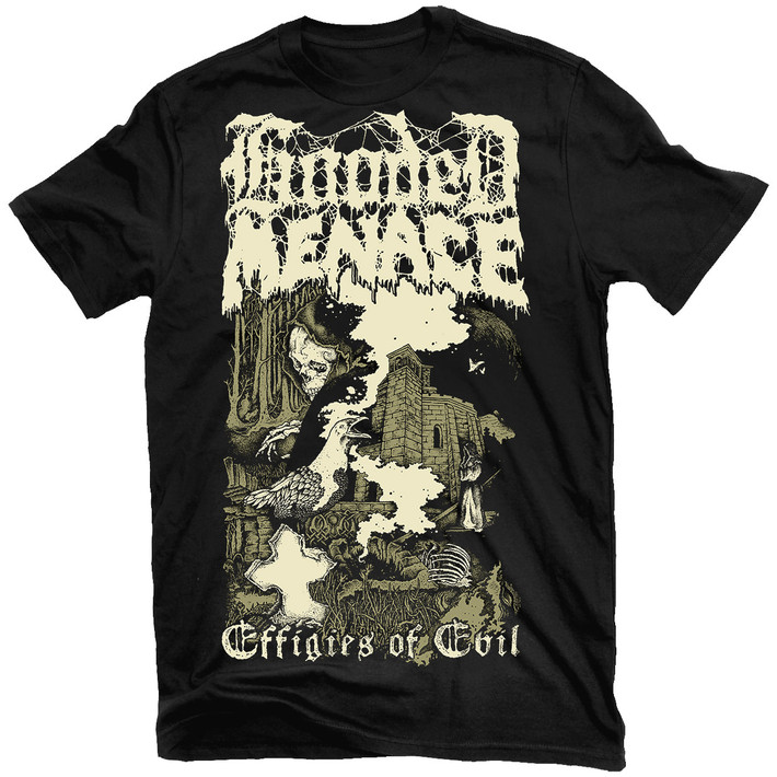 Hooded Menace 'Effigies of Evil' (Black) T-Shirt - US Import