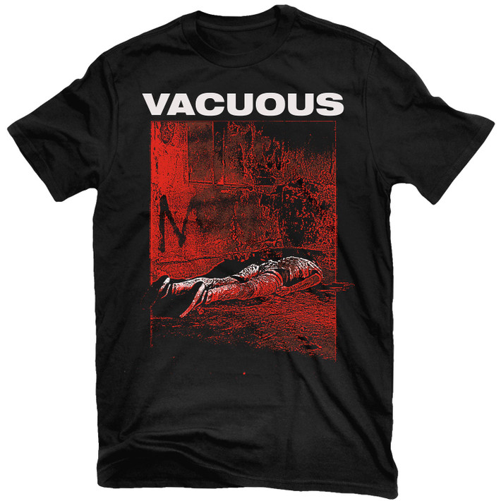 Vacuous 'In His Blood' (Black) T-Shirt - US Import