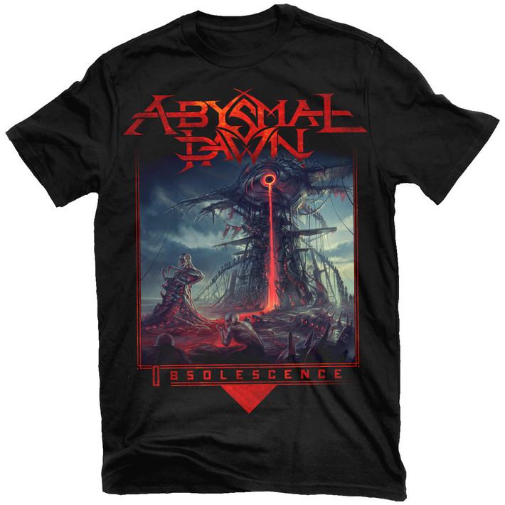 Abysmal Dawn 'Obsolescence' (Black) T-Shirt - US Import