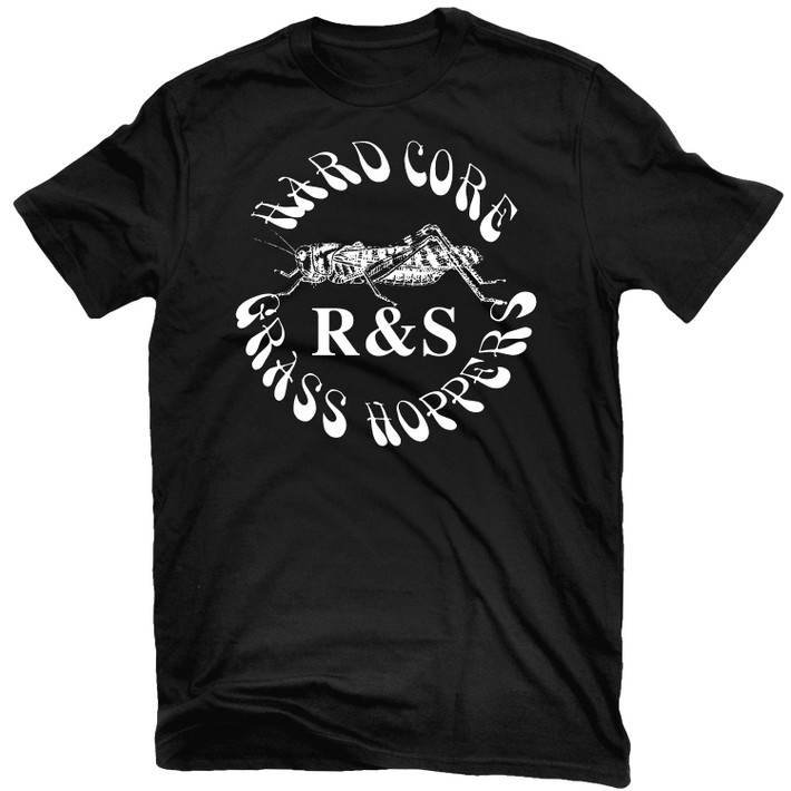 Rocky & The Sweden 'Hardcore Grass Hoppers' (Black) T-Shirt - US Import