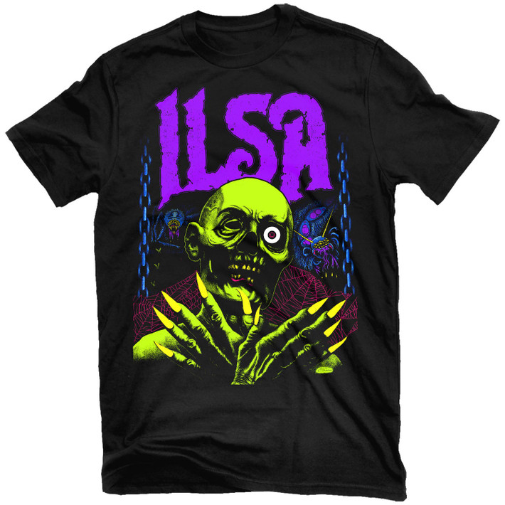 Ilsa 'Corpse Fortress' (Black) T-Shirt - US Import