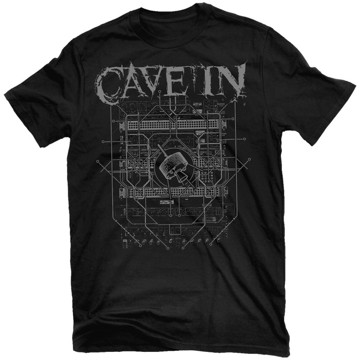 Cave In 'Tube Transmission' (Black) T-Shirt - US Import