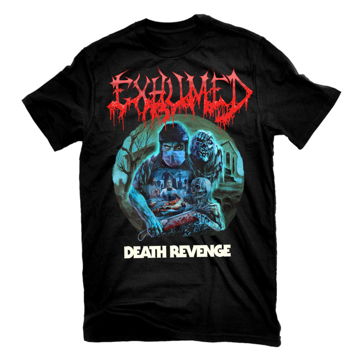 Exhumed 'Death Revenge' (Black) T-Shirt - US Import