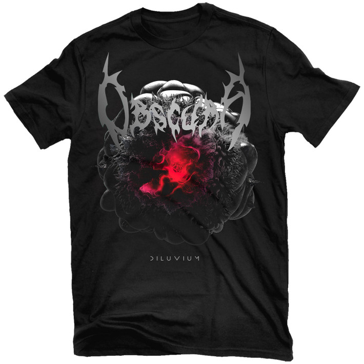 Obscura 'Diluvium' (Black) T-Shirt - US Import