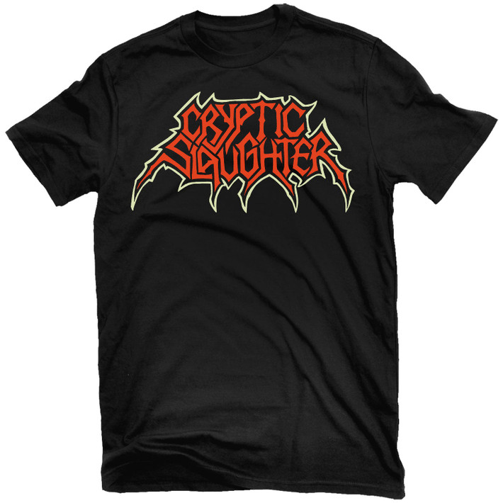 Cryptic Slaughter 'Logo' (Black) T-Shirt - US Import