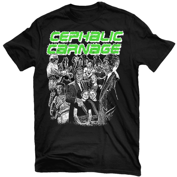 Cephalic Carnage 'Exploiting Dysfunction' (Black) T-Shirt - US Import