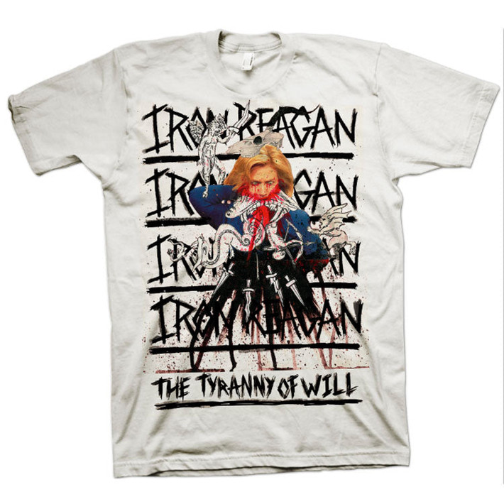 Iron Reagan 'The Tyranny of Will' (White) T-Shirt - US Import