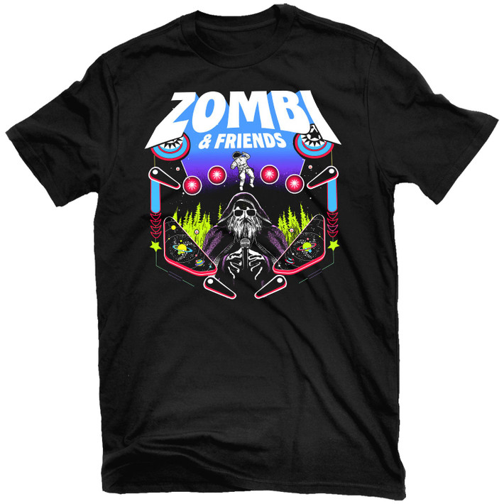 Zombi 'Zombi & Friends, Volume 1' (Black) T-Shirt - US Import
