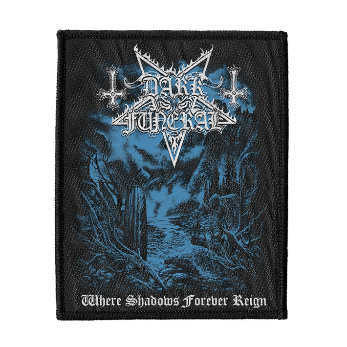 Dark Funeral 'Where Shadows Forever Reign Rectangle' Patch