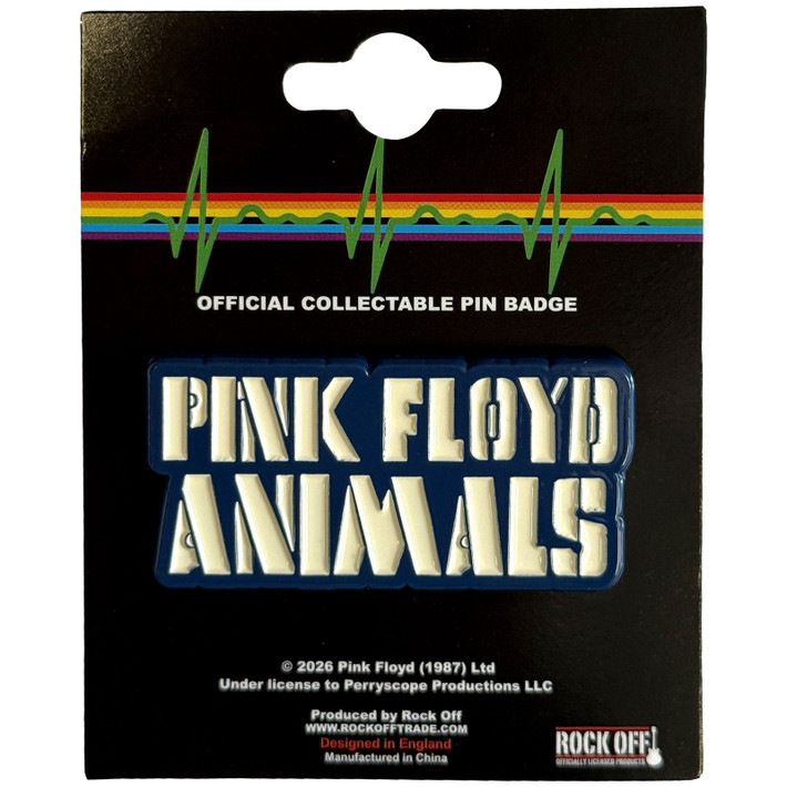 Pink Floyd 'Animals Logo' Pin Badge
