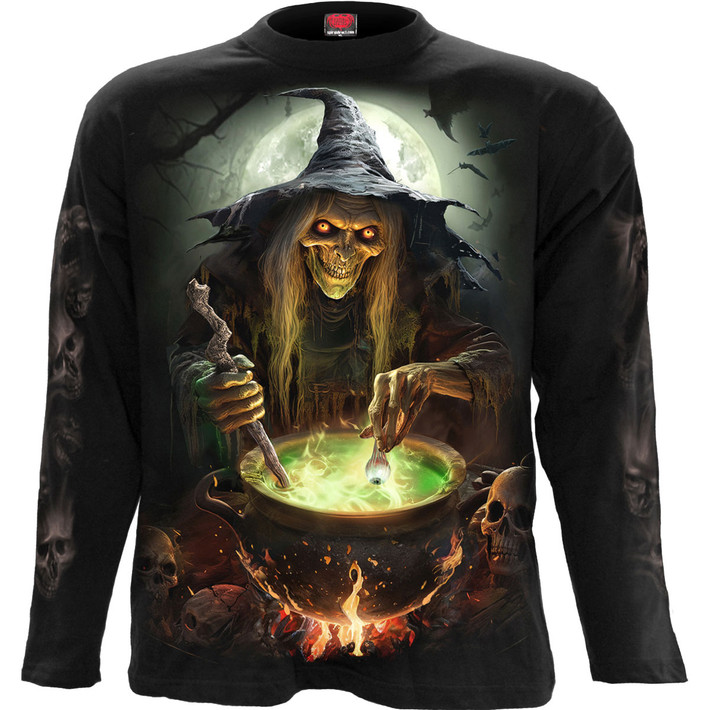 Spiral 'Witch's Brew' (Black) Long Sleeve Shirt