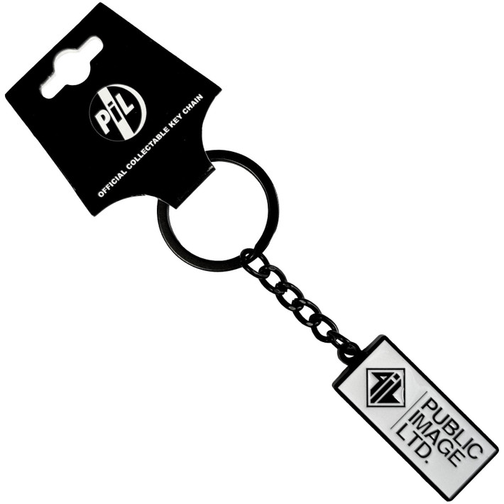 Public Image Ltd 'New Logo Stacked Text' Keyring