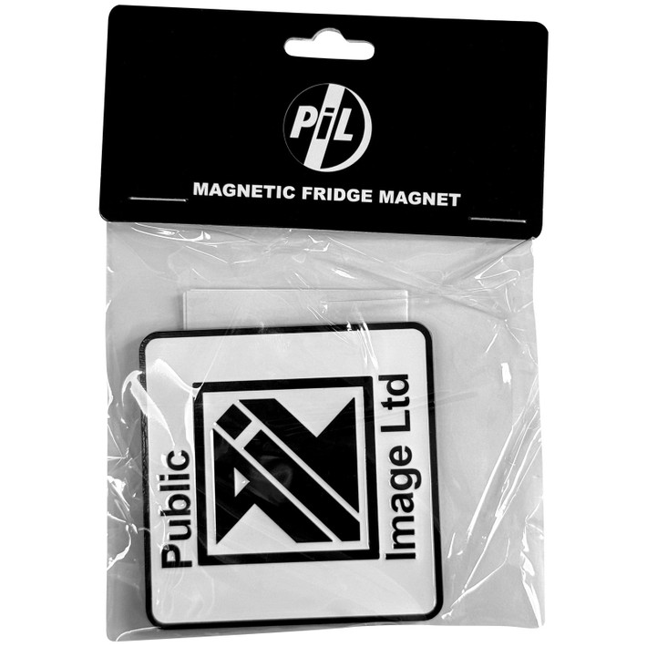 Public Image Ltd 'New Logo Black & White' Premium Fridge Magnet
