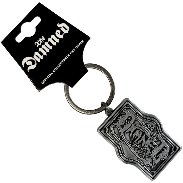 The Damned 'The Black Album Logo' Keyring