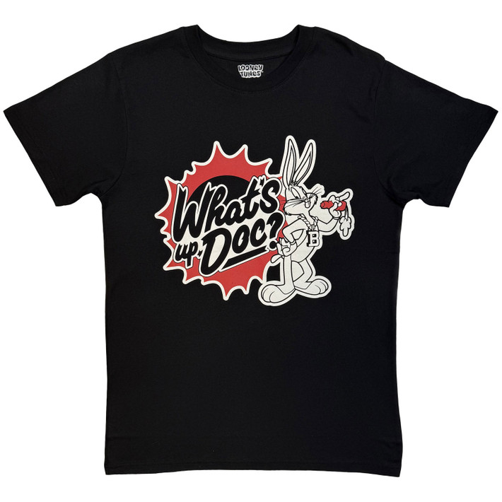 Looney Tunes 'What's Up, Doc? 2.0' (Black) T-Shirt