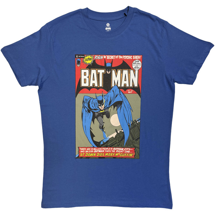 Batman 'Comic Cover' (Blue) T-Shirt