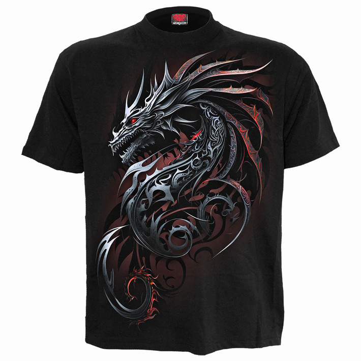 Spiral 'Dragon Shards' (Black) T-Shirt