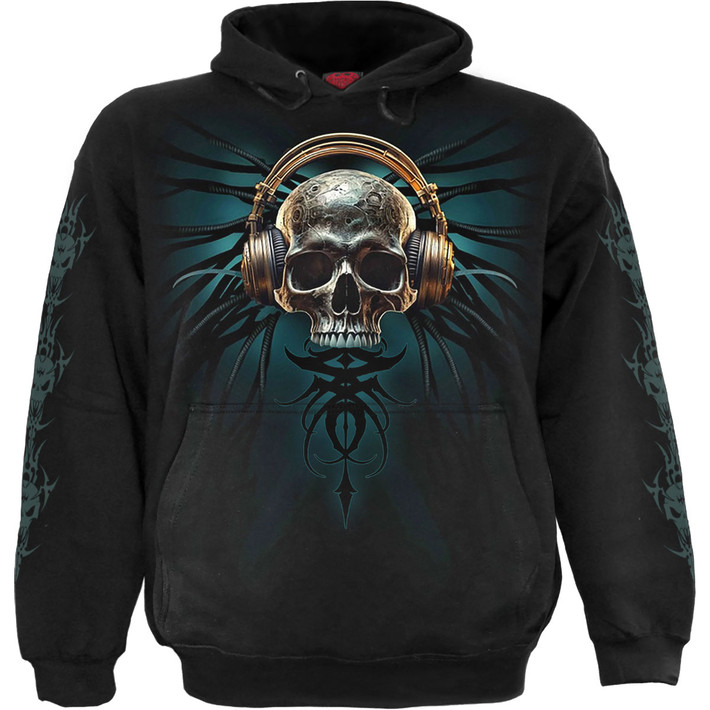 Spiral 'Dread Rocks' (Black) Pullover Hoodie