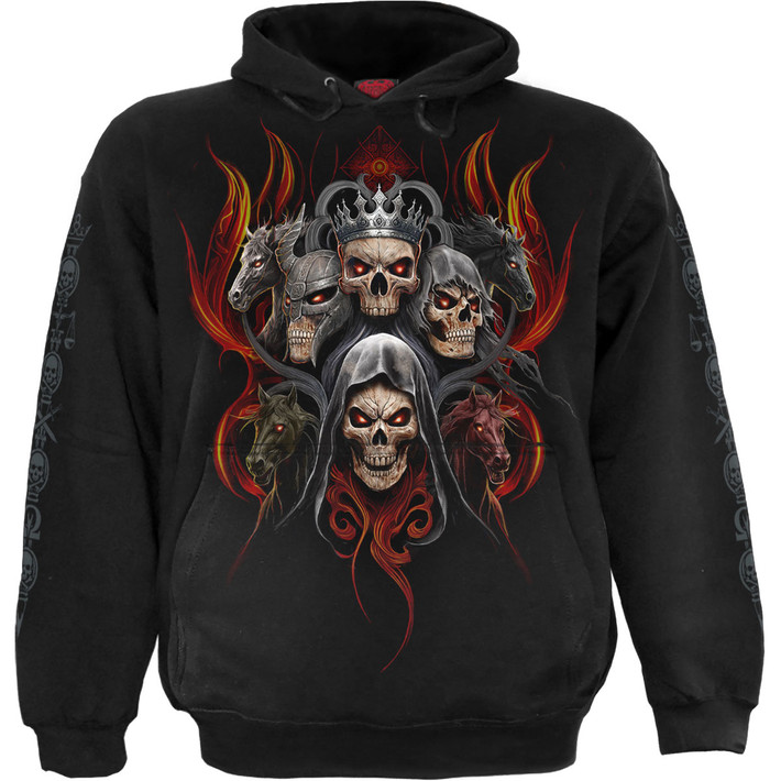 Spiral 'Revelation' (Black) Pullover Hoodie