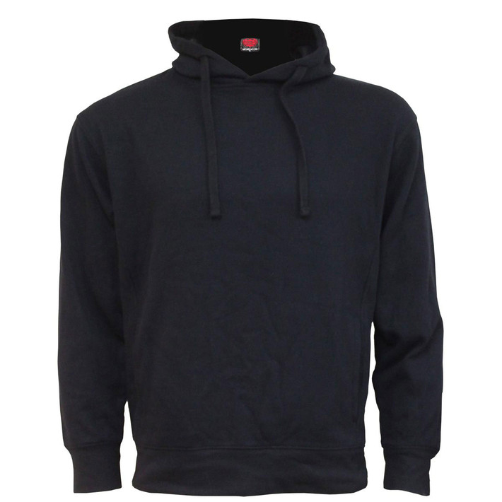 Spiral 'Plain' (Black) Side Pocket Pullover Hoodie