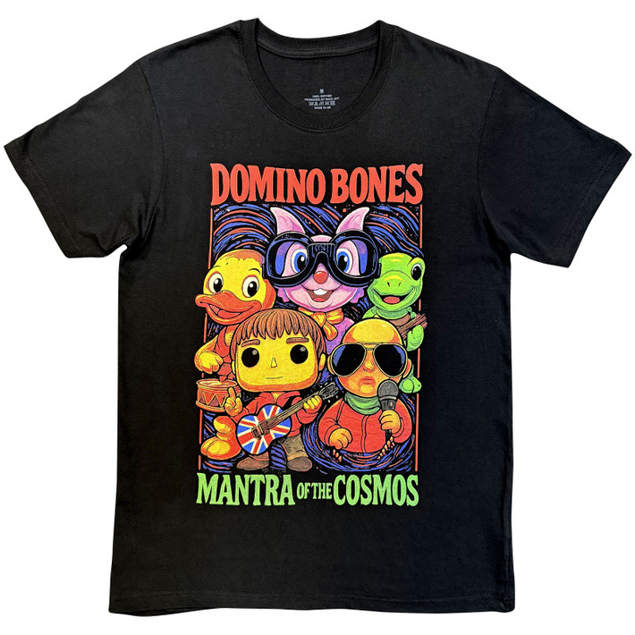 Mantra of the Cosmos 'Domino Bones' (Black) T-Shirt