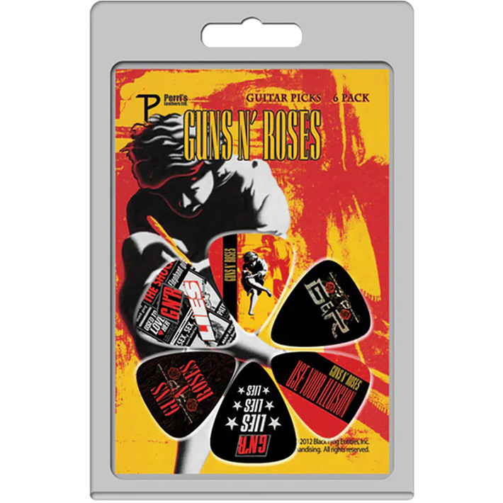 Guns N' Roses 'Album Covers' Plectrum 6 Pack
