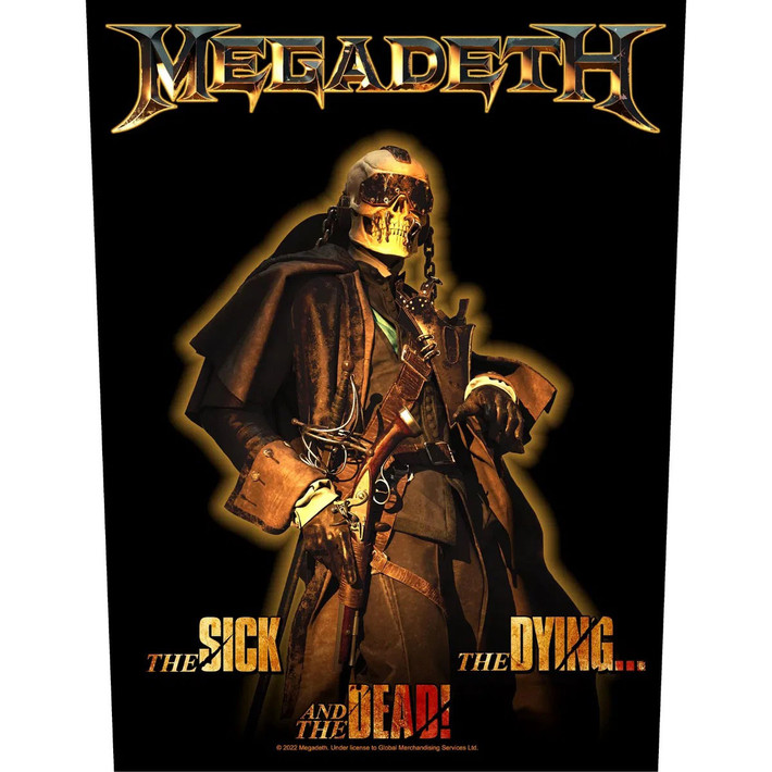 Megadeth 'The Sick, The Dying And The Dead' Back Patch