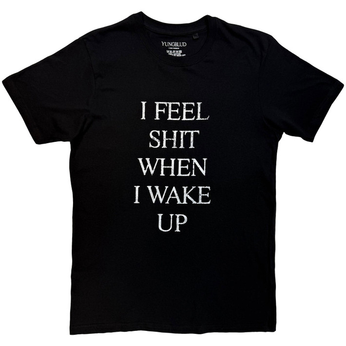 YUNGBLUD 'I Feel Like Shit' (Black) T-Shirt
