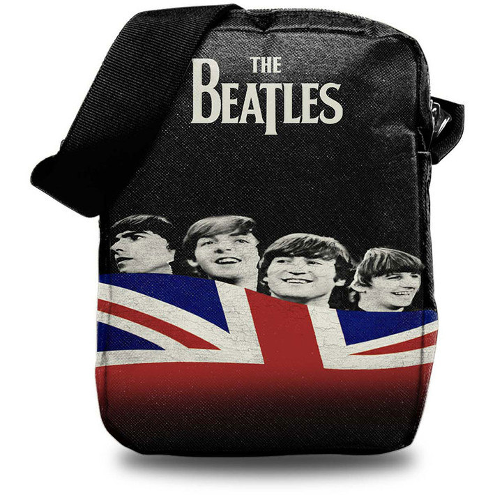 The Beatles 'Let It Be Flag' Rocksax Cross Body Bag