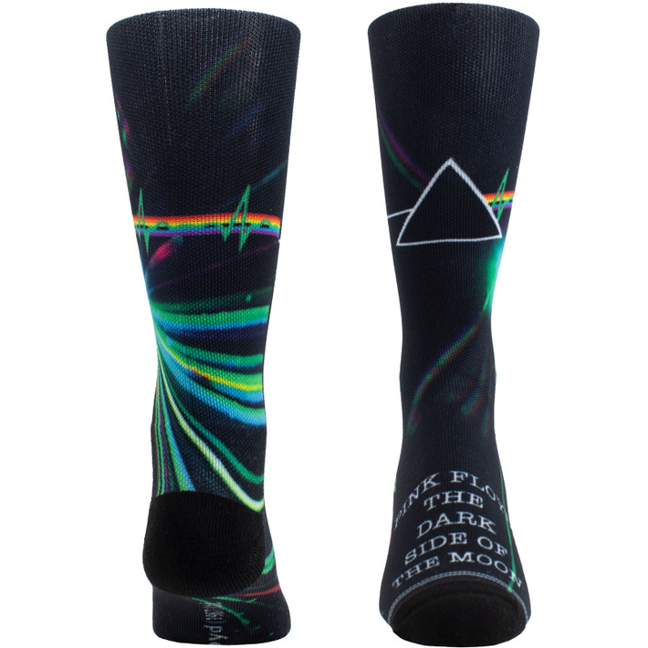 Pink Floyd 'Dark Side of the Moon Sublimation' (Black) Crew Socks (One Size = UK 6.5-11)
