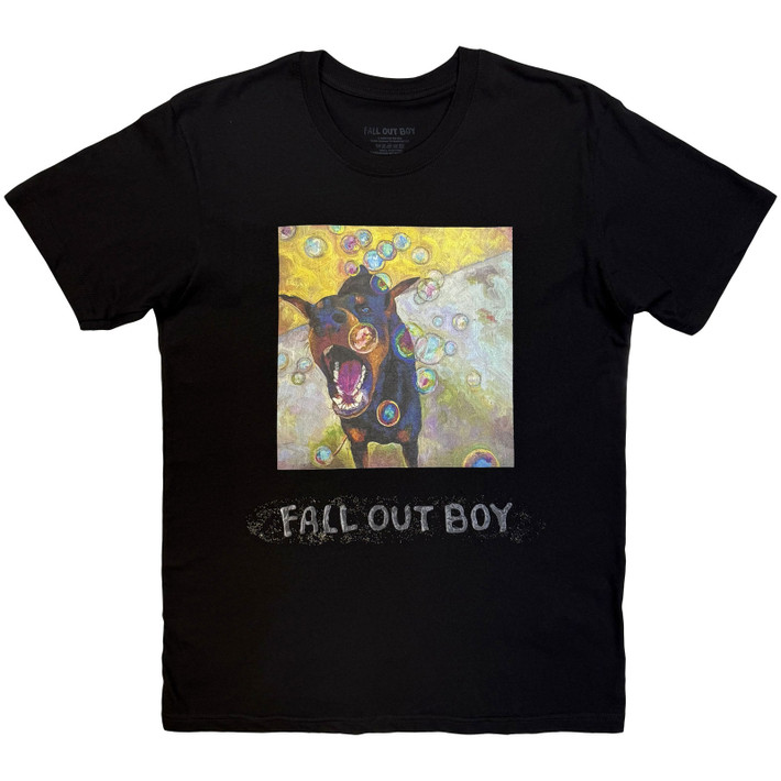 Fall Out Boy 'Dog Painting' (Black) T-Shirt