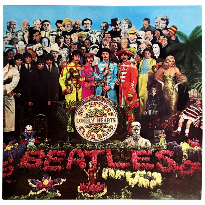The Beatles 'Sgt Pepper Album' Sticker