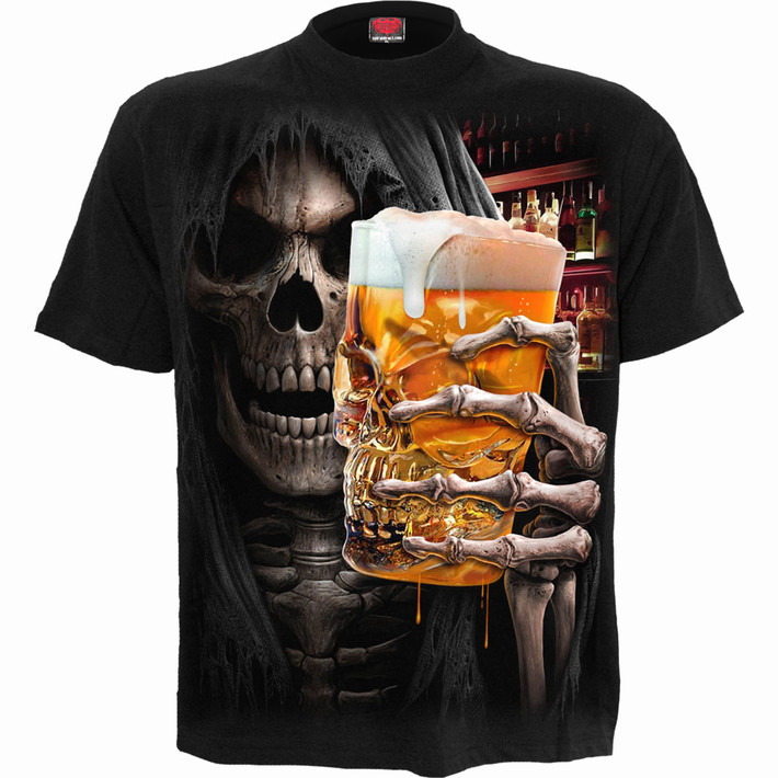 Spiral 'Live Loud' (Black) T-Shirt