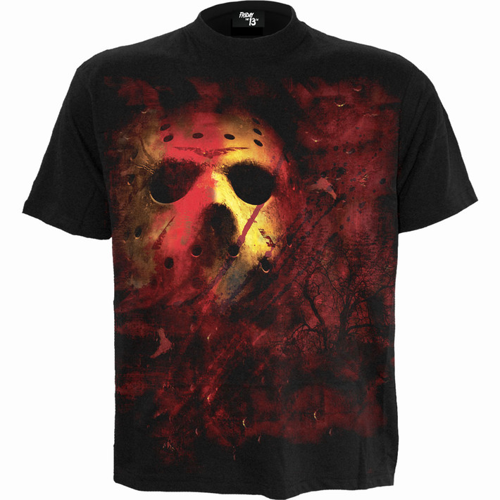 Friday The 13th 'Jason Lives' (Black) T-Shirt