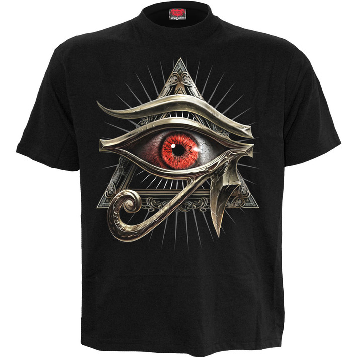 Spiral 'Evil Eye' (Black) T-Shirt