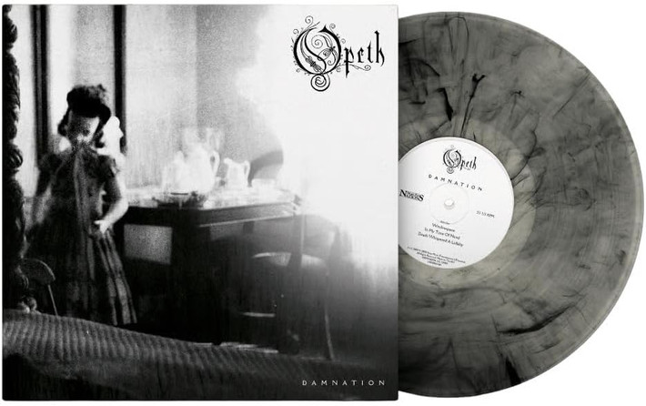 Opeth 'Damnation' (20th Anniversary Edition) LP Grey Black Smoke Vinyl