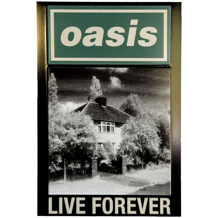 Oasis 'Live Forever Single' Ex-Tour Fridge Magnet