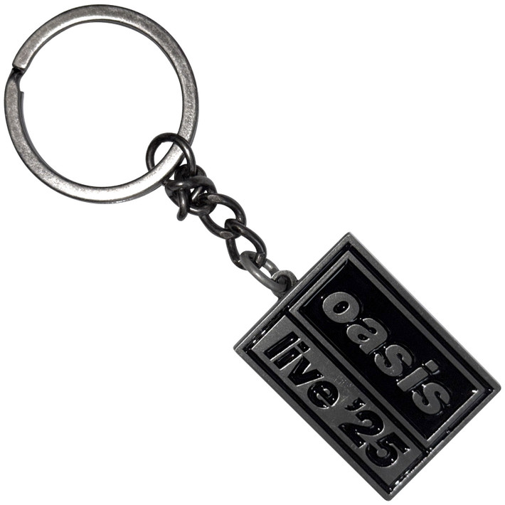 Oasis 'Live '25 Logo' Ex-Tour Keyring